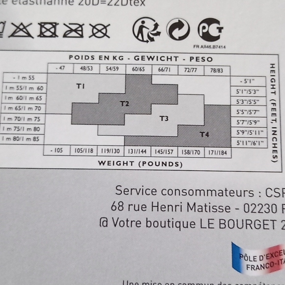 Le Bourget Panthyhose - Picture 3 of 3